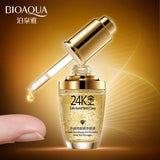 BIOAQUA 24K Gold Face Serum Moisturizer Essence Cream